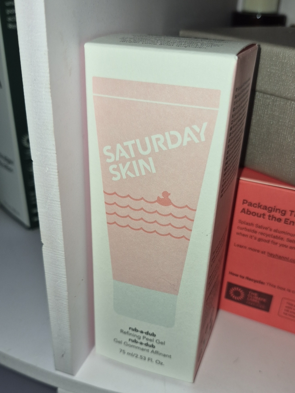 Rube-a-dub Refining Peel Gel - Saturday Skin Nwt